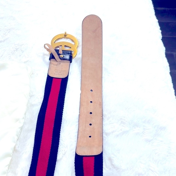 100% Authentic Gucci Web Belt - Picture 6 of 6